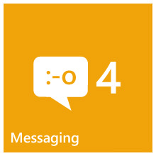Messaging: 4 unread messages