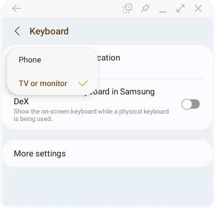 Change the setting to 'TV or Monitor'